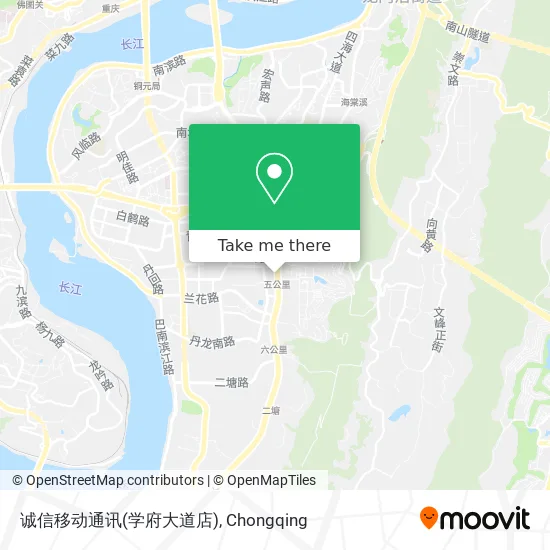 诚信移动通讯(学府大道店) map