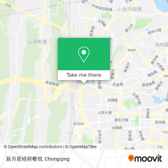 新月星鳝府餐馆 map
