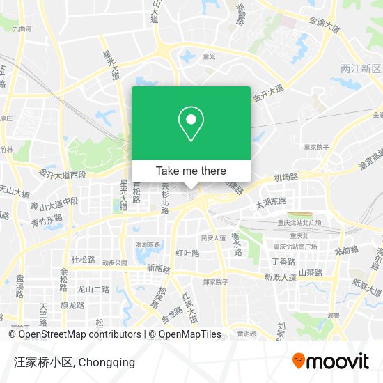 汪家桥小区 map