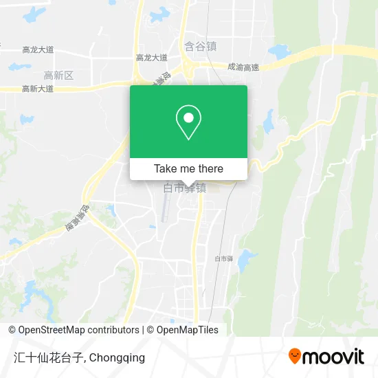 汇十仙花台子 map