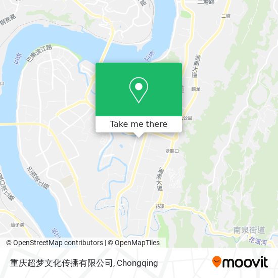 重庆超梦文化传播有限公司 map