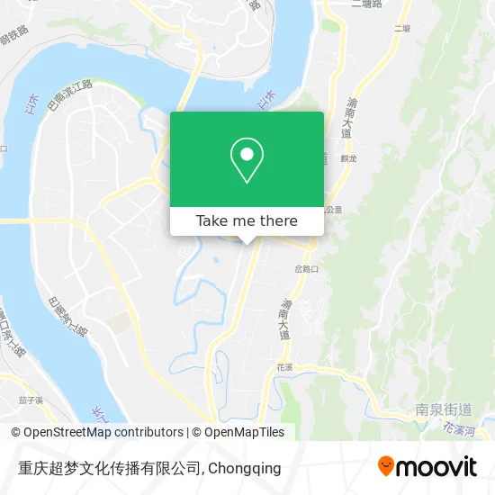 重庆超梦文化传播有限公司 map