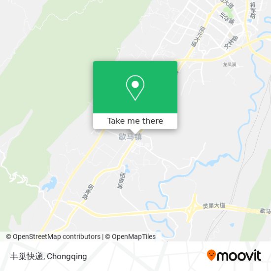 丰巢快递 map