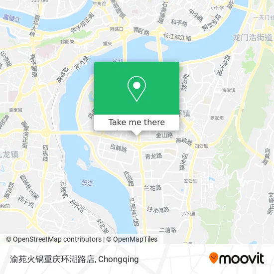 渝苑火锅重庆环湖路店 map
