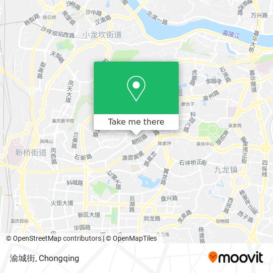 渝城街 map