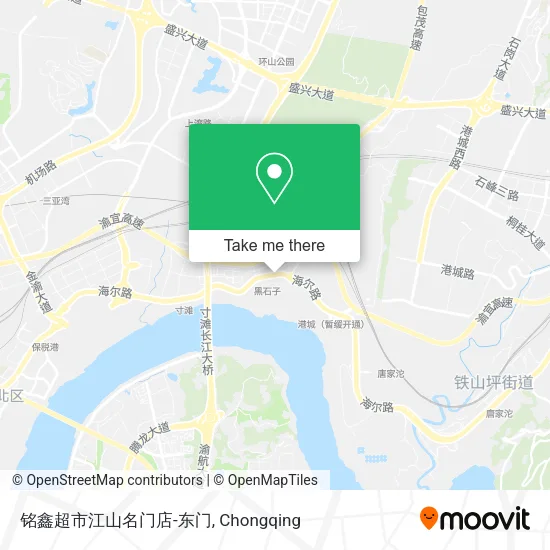 铭鑫超市江山名门店-东门 map