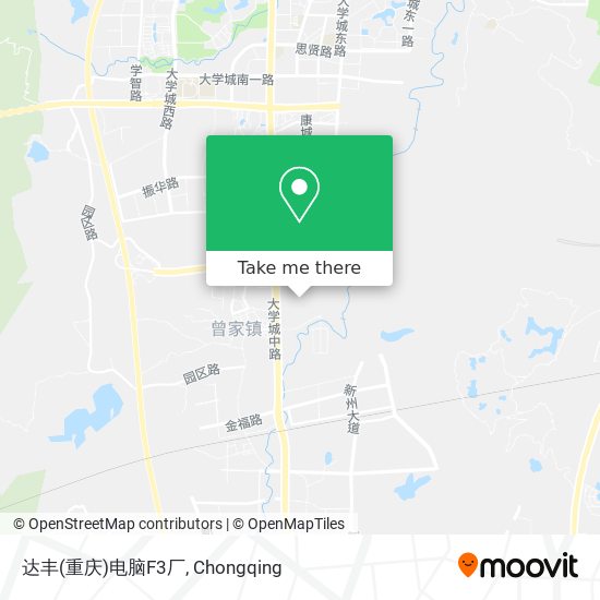 达丰(重庆)电脑F3厂 map