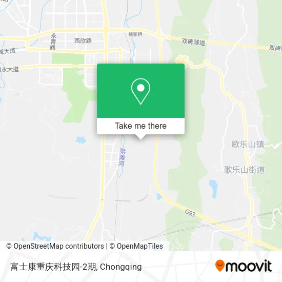 富士康重庆科技园-2期 map