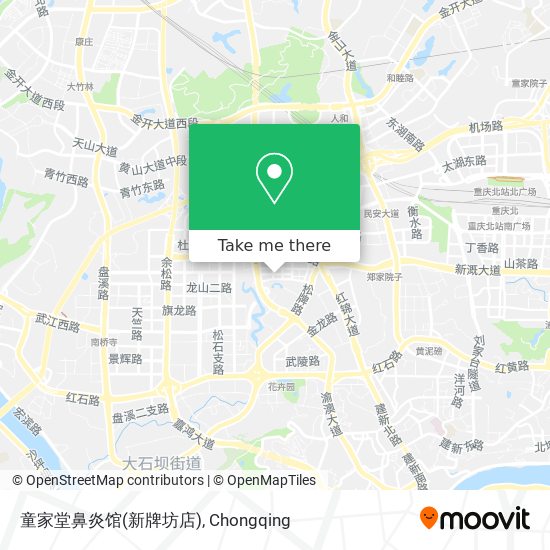 童家堂鼻炎馆(新牌坊店) map
