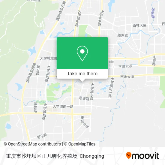 重庆市沙坪坝区正凡孵化养殖场 map