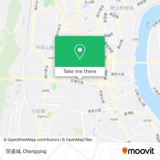 荣盛城 map