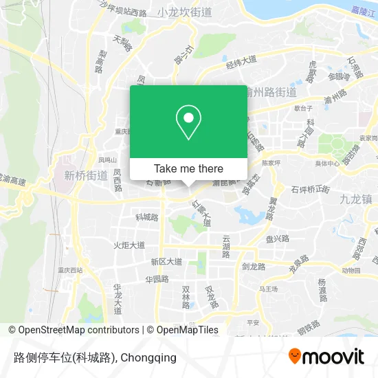 路侧停车位(科城路) map