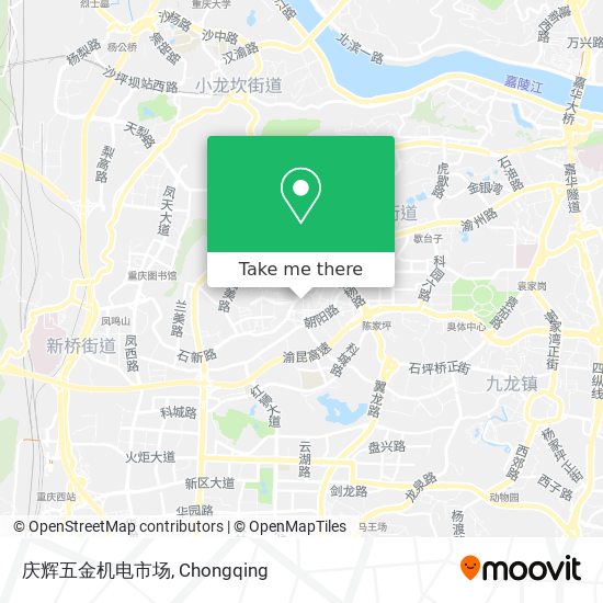 庆辉五金机电市场 map