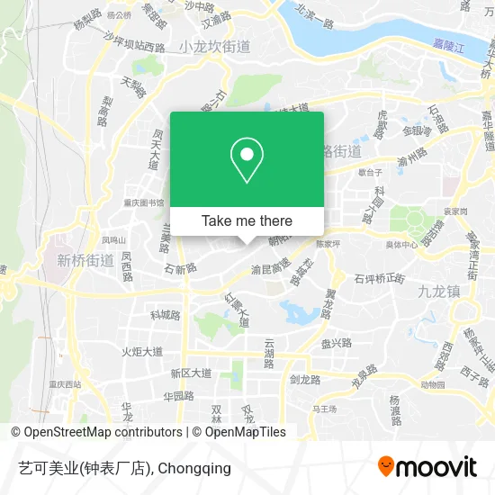 艺可美业(钟表厂店) map