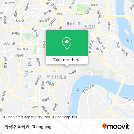 专修各国钟表 map