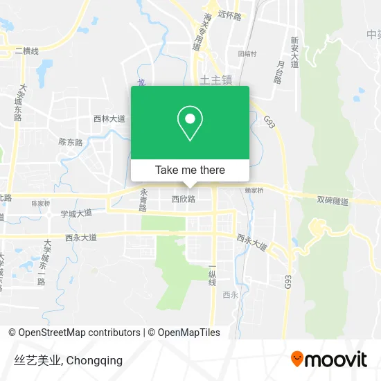 丝艺美业 map
