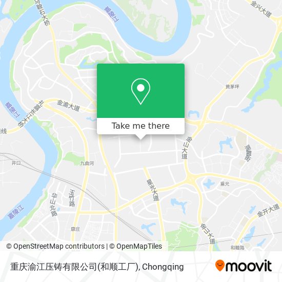 重庆渝江压铸有限公司(和顺工厂) map