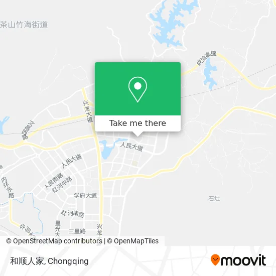 和顺人家 map