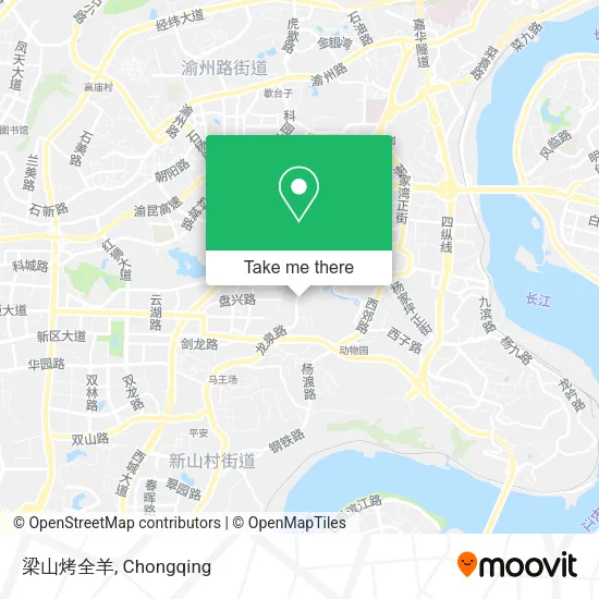 梁山烤全羊 map