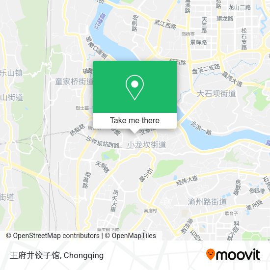 王府井饺子馆 map