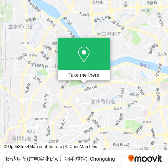 盼达用车(广电实业亿动汇羽毛球馆) map