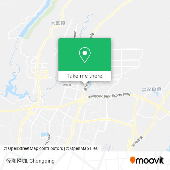 怪珈网咖 map