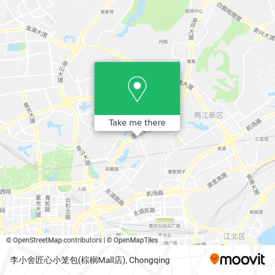 李小舍匠心小笼包(棕榈Mall店) map
