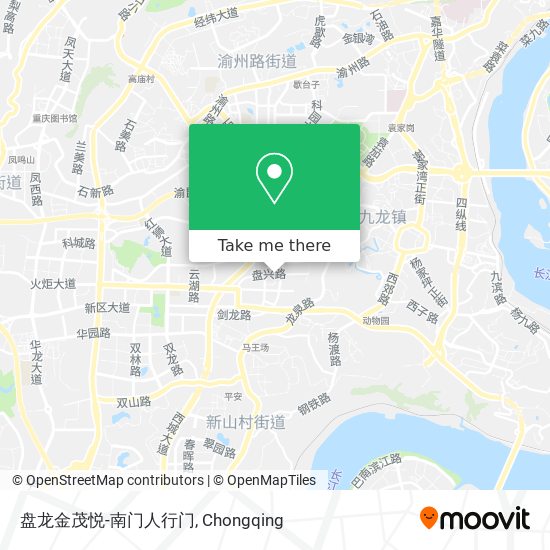 盘龙金茂悦-南门人行门 map