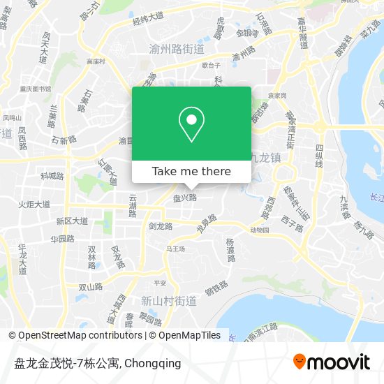 盘龙金茂悦-7栋公寓 map