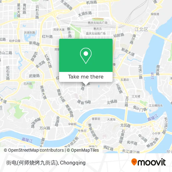 街电(何师烧烤九街店) map