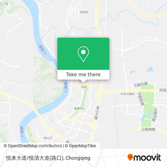 悦来大道/悦清大道(路口) map