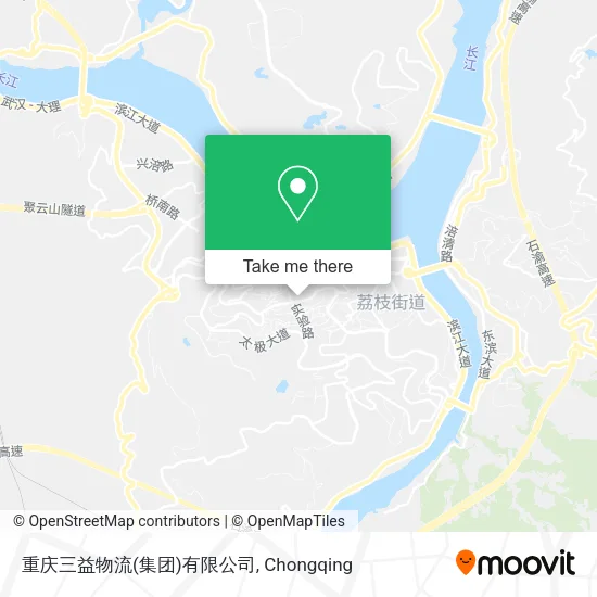 重庆三益物流(集团)有限公司 map