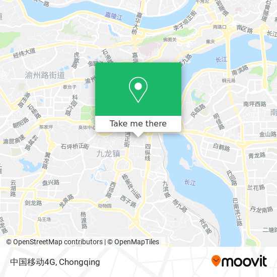 中国移动4G map
