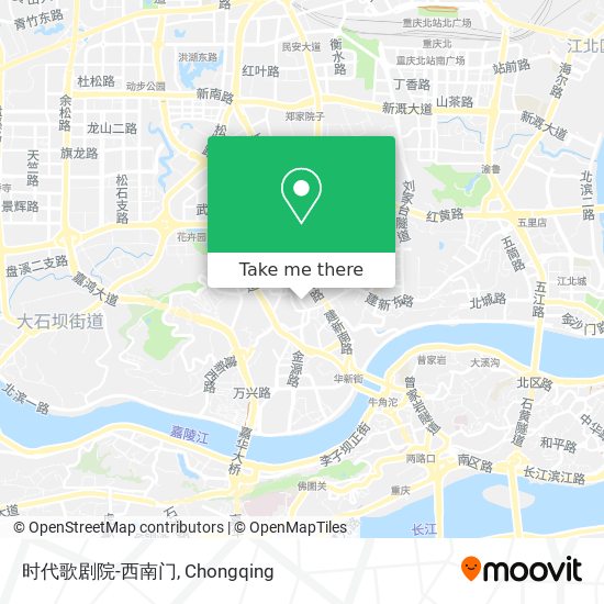 时代歌剧院-西南门 map