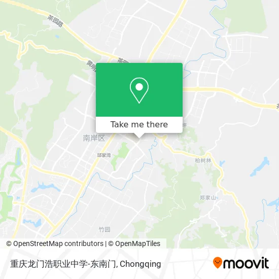 重庆龙门浩职业中学-东南门 map