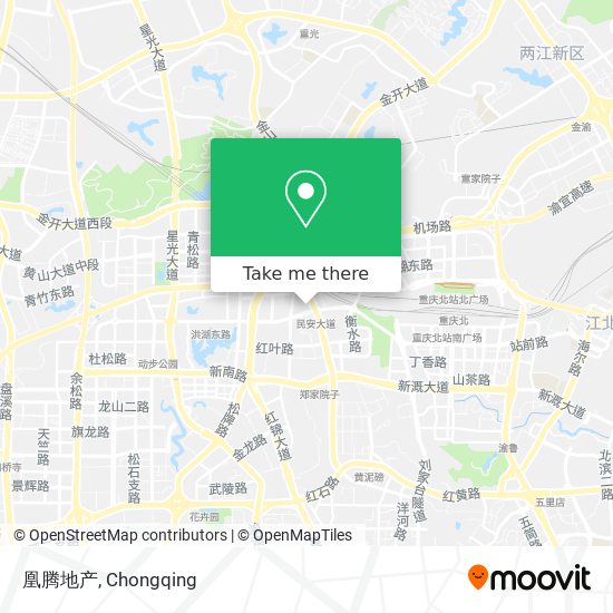 凰腾地产 map