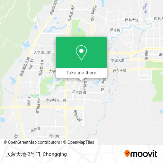 贝蒙天地-2号门 map