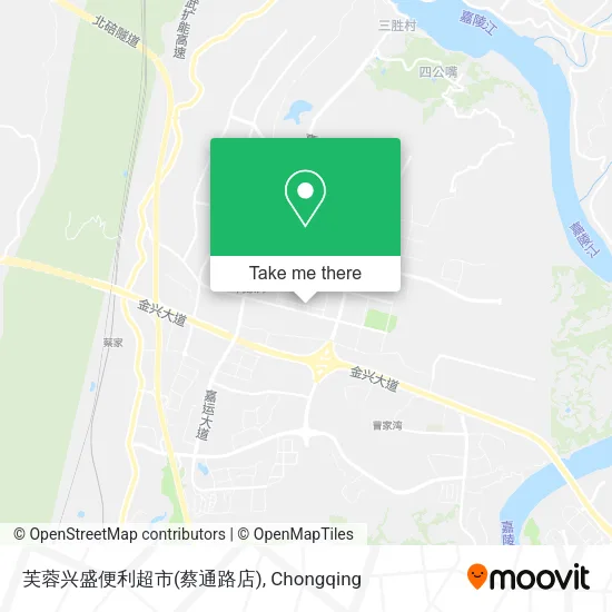 芙蓉兴盛便利超市(蔡通路店) map