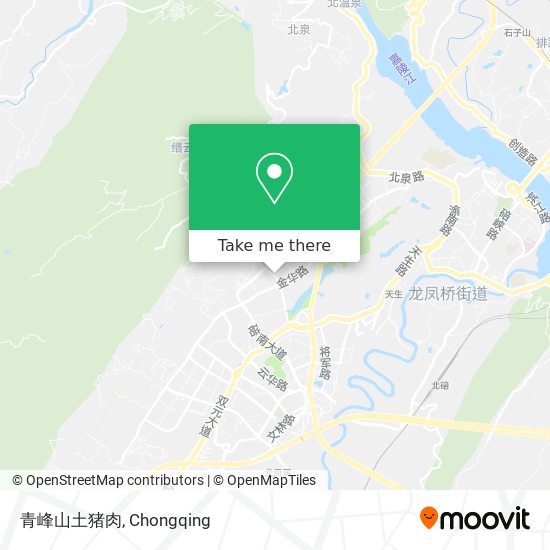 青峰山土猪肉 map