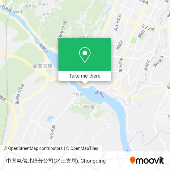中国电信北碚分公司(水土支局) map