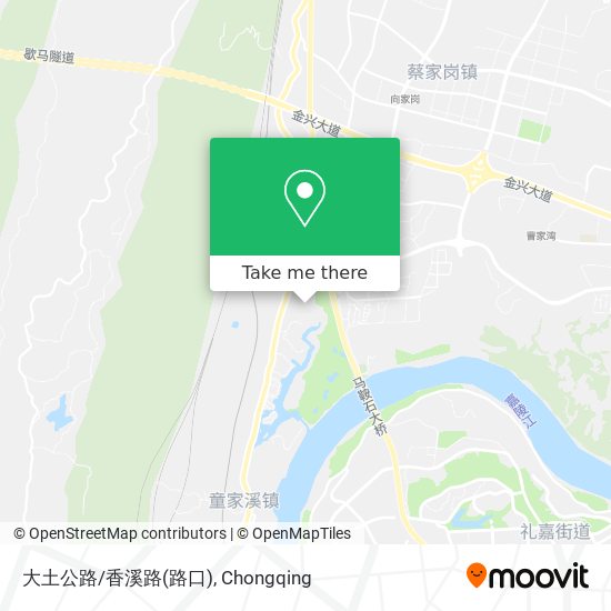 大土公路/香溪路(路口) map