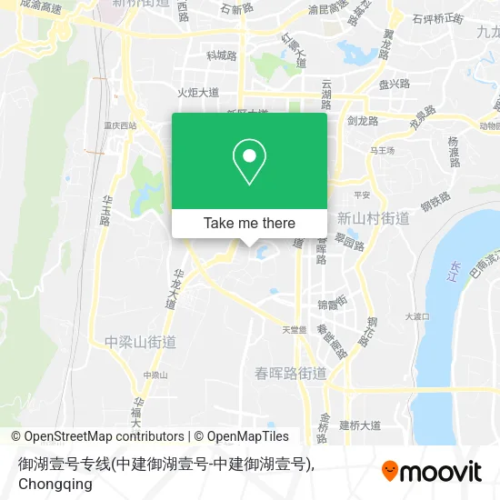 御湖壹号专线(中建御湖壹号-中建御湖壹号) map