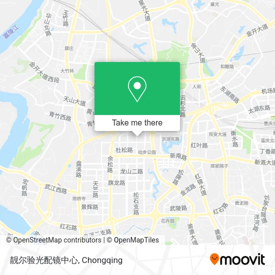 靓尔验光配镜中心 map