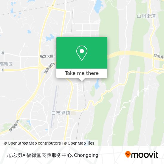 九龙坡区福禄堂丧葬服务中心 map