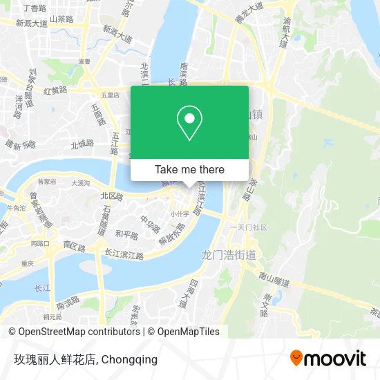 玫瑰丽人鲜花店 map