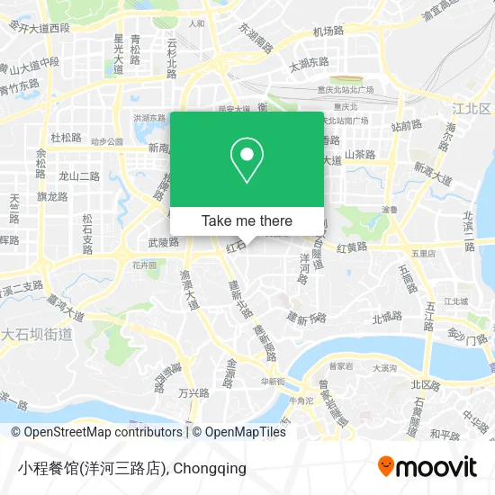 小程餐馆(洋河三路店) map
