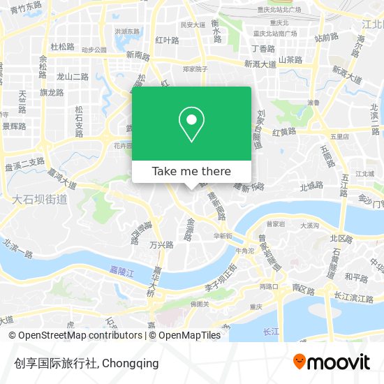 创享国际旅行社 map