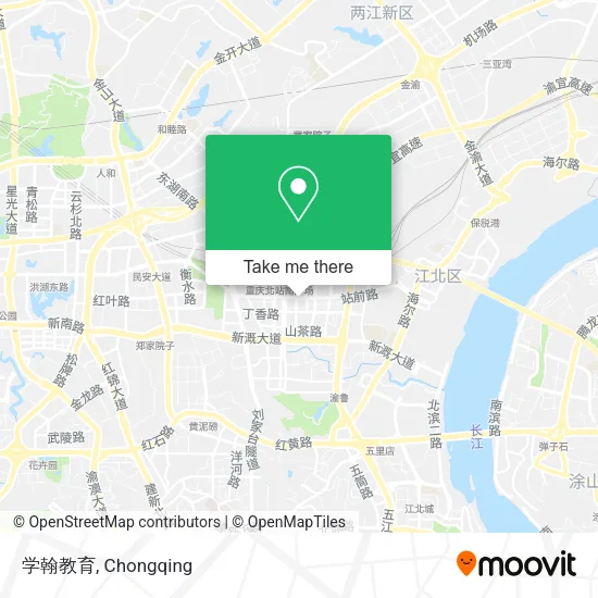 学翰教育 map