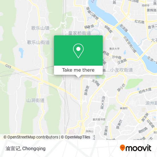 渝宣记 map