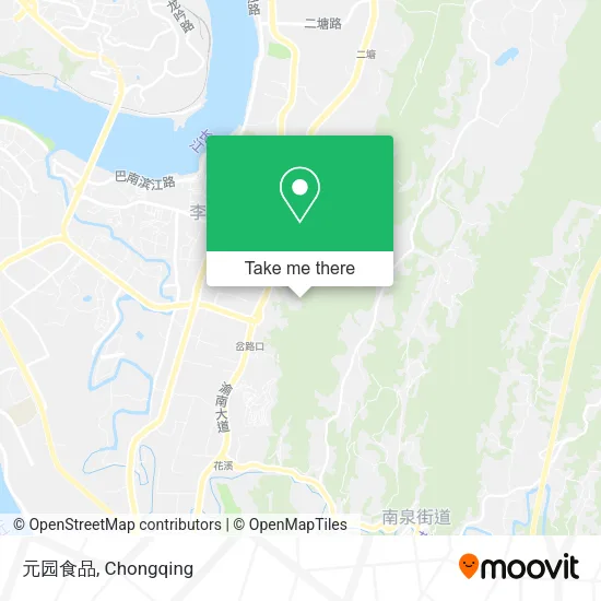 元园食品 map